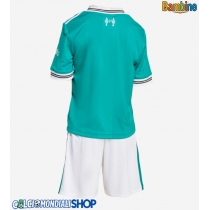 Maglie da calcio Liverpool Terza Maglia Bambino 2025-26 Manica Corta (+ Pantaloni corti)